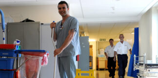SE NECESITA MUCAMOS PARA HOSPITAL PRIVADO, SE OFRECEN EXCELENTES CONDICIONES DE CONTRATACIÓN EVENTUAL operario de limpieza mucamo para clinica privada maid cleaning worker for private clinic