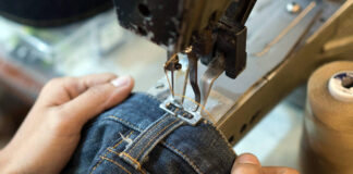costureros empleados de costura factory sewing kits seamstresses in textile company