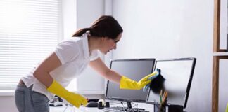 SE REQUIERE EMPLEADA DE LIMPIEZA MEDIO TIEMPO, CONTRATACIÓN A PLAZO FIJO empleada de limpieza de oficinas cleaning lady personal de limpieza femenino office cleaning employee