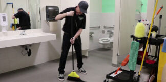 empleado de limpieza operador de limpieza operators cleanind cleaning staff