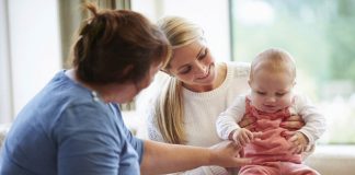 SE NECESITA NIÑERA PARA CUIDADO DE BEBE, JORNADA DE TRABAJO DE LUNES A VIERNES DE 9 A 13HS babysitter part time cuidadora de niños niñera medio tiempo canguro nanny