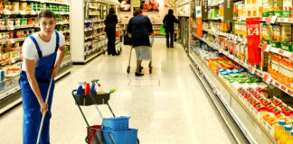 SE SOLICITA PERSONAL PARA LIMPIEZA DE HIPERMERCADO, JORNADA COMPLETA. SE OFRECE BUENA REMUNERACIÓN cleaning staff limpieza de supermercado supermarket cleaning limpiadores male cleaning staff
