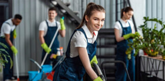SE REQUIERE PERSONAL DE LIMPIEZA COMERCIAL E INDUSTRIAL PARA COMPAÑÍA DE SERVICIOS personal de limpieza comercial e industrial Commercial and Industrial Cleaning Personnel limpiadoras limpiadores female and male cleaning staff