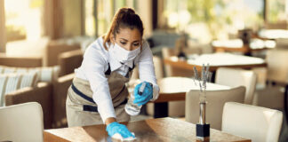 limpieza en restaurante cleaning
