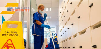 SE BUSCA OPERARIA DE LIMPIEZA JORNADA MEDIO TIEMPO, 3 DÍAS A LA SEMANA DE 9:00 A 13:00 HS operaria de limpieza limpiadoras cleaning lady staff personal de limpieza femenino part time cleaning job