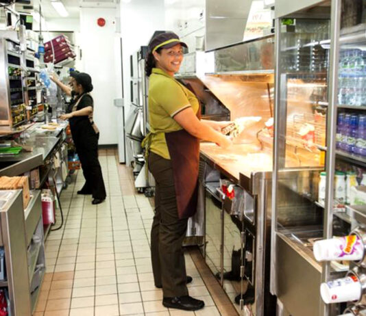 personal para restaurante de comida rapida restaurant staff female and male staff personal femenino y masculino