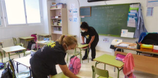SE SOLICITA PERSONAL PARA LIMPIEZA DE ESCUELA (CON O SIN EXPERIENCIA), MEDIO TIEMPO TURNO TARDE Personal Para Limpieza de escuelas cleaning staff Hombres y Mujeres female and male staff