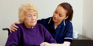 Cuidadora de adulta mayor para cuidado de persona mayor elderly care staff cuidadora interna