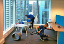 Hombres y mujeres de limpieza para oficinas limpiador personal de limpieza de oficinas Part-Time Office Cleaner office cleaning staff