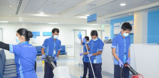 Personal de limpieza medio tiempo female and male cleaning staff personal masculino y femenino hombres y mujeres de limpieza
