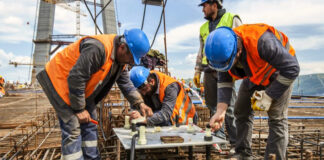 Personal de Construcción obreros de la construccion de infraestructuras construction staff no work experience