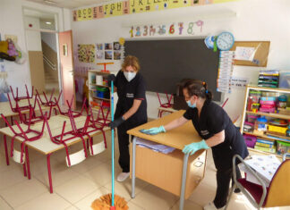 personal de limpieza para centros educativos