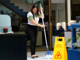 personal de limpieza para oficinas office cleaning staff