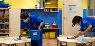 Personal Para Limpieza De Escuelas schools cleaning staff