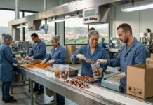 SE BUSCA OPERARIO/A DE PRODUCCIÓN PARA JINCA FOODS EN ALAJUELA (PRIMARIA COMPLETA Y CARNÉ DE MANIPULACIÓN DE ALIMENTOS), CONTRATO INDEFINIDO. SALARIO DE ₡350.000 A ₡450.000 Operario de envasado de frutos secos empresa de alimentos en España spain jobs packers operators Empleo en España Empleos Urgentes