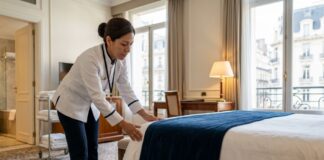 SE SOLICITA MUCAMA/O PARA HOTEL (LIMPIEZA Y ORDEN EN LAS HABITACIONES Y ÁREAS COMUNES), TURNOS ROTATIVOS. BUEN SALARIO Mucama en Argentina empleo de mucama Limpieza de Hotel en Argentin maid cleaning staff Hotel in Argentina Empleos Urgentes