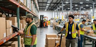 SELECCIONAMOS PERSONAL DE ALMACÉN (CON O SIN EXPERIENCIA), 1ER, 2DO Y 3ER TURNO. EXCELENTE REMUNERACIÓN Y BENEFICIOS Personal de almacén en Estados Unidos USA jobs warehouse operator EMpleo en Los Ángeles California Empleos Urgentes