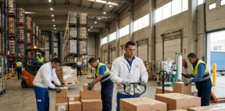 SE PRECISAN MOZOS/AS DE ALMACÉN (MÍNIMA EXPERIENCIA), TURNOS ROTATIVOS, 40 HORAS SEMANALES. PAGO HASTA 15,42€ POR HORA Mozos de almacen en España warehouse operator empleo en Madris jobs spain jobs empresa del sector transporte en Madrid Empleos Urgentes