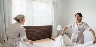 SE REQUIERE MUCAMA PARA HOTEL (LIMPIEZA Y MANTENIMIENTO DE HABITACIONES), MEDIA JORNADA O COMPLETA. BUEN SUELDO Mucama Para Hotel Limpieza y mantenimiento de habitaciones Empleo sin experiencia en Buenos Aires Maid for Hotel Cleaning and maintenance of rooms Job without experience in Buenos Aires