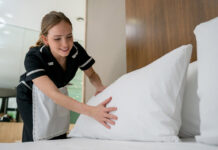 SE BUSCA CAMARERA/O DE HABITACIONES PARA HOTEL EN WASHINGTON D.C. (CON EXPERIENCIA). PAGO $19.50 POR HORA Y BENEFICIOS Personal Para Limpieza de Hotel Aseo de Habitaciones para hotel en Estados Unidos Empleo sin experiencia en USA Hotel Cleaning Personnel Room in USA Camarera de hotel en Washington