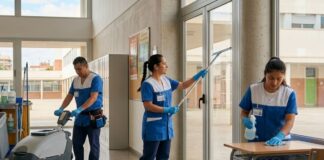 SE SOLICITA LIMPIADOR/A CON O SIN EXPERIENCIA PARA CENTRO EDUCATIVO (5 HORAS DIARIAS), TURNO TARDE DE LUNES A VIERNES. BUEN SALARIO Limpiador de centro educativo en España Limpieza de escuela cleaning staff spain jobs empleos en España Empleos Urgentes