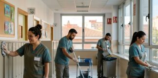 SE PRECISA AUXILIAR DE LIMPIEZA PARA COLEGIO (CON O SIN EXPERIENCIA) 15 HORAS SEMANALES, DE 14:00 A 17:00 HS. BUEN PAGO Auxiliar de limpieza para colegio en España cleaning staff limpieza de colegios en España EMpleo en Madrid Empleos Urgentes