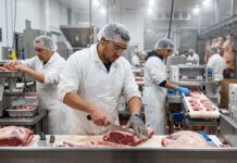 SE SOLICITA PERSONAL DE PRODUCCIÓN – CORTADOR(A) DE CARNE (MÍNIMA EXPERIENCIA), PAGO A PARTIR DE $25.00/HORA Produccion cortador de carne Empresa Carnica en Canada Personal de Producción en Canadá jobs Empleos Urgentes