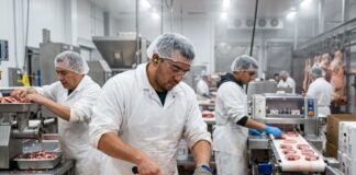 SE SOLICITA PERSONAL DE PRODUCCIÓN – CORTADOR(A) DE CARNE (MÍNIMA EXPERIENCIA), PAGO A PARTIR DE $25.00/HORA Produccion cortador de carne Empresa Carnica en Canada Personal de Producción en Canadá jobs Empleos Urgentes