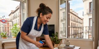 SE SOLICITA EMPLEADA/O DEL HOGAR PARA LABORES DOMÉSTICAS EN CASA DE FAMILIA, RÉGIMEN EXTERNO. BUEN SALARIO Empleada del hogar en España limpieza en casa de familia en Madrid Empleos en España Domestic staff personal domestico Empleos Urgentes