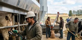 SE SOLICITAN 2 TRABAJADORES/AS GENERALES PARA GRANJA GANADERA (CON O SIN EXPERIENCIA), TRABAJO PERMANENTE. PAGO $21.50 LA HORA + ALOJAMIENTO Trabajadores granja ganaderia en Canadá Empleo con alojamiento en Canadá farm workers rancho en Canada jobs Empleos Urgentes