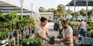 SELECCIONAMOS AYUDANTES PARA VIVERO DE PLANTAS (8 VACANTES), CON O SIN EXPERIENCIA. A PARTIR DE 18 AÑOS, BUEN PAGO POR HORA Vivero de plantas en Estados Unidos Trabajadores agricolas nursery workers USA jobs Empleos Urgentes