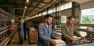 SE NECESITA OPERARIO DE GRANJA AVÍCOLA (HOMBRE O MUJER), CONTRATO POR TIEMPO INDEFINIDO. SALARIO COMPETITIVO Operario de granja avicola en Costa Rica Poultry farm Trabajadores avicolas Trabajo en Costa Rica Empleos Urgentes