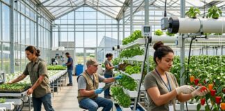 SE SOLICITAN TRABAJADORES/AS DE INVERNADERO, NO REQUIERE EXPERIENCIA. PAGO $17.20 POR HORA + BONOS, CONTRATO PERMANENTE Trabajadores de Invernadero Empleo de Peón Agrícola en Canadá Productos de horticultura hidropónica Empleo sin experiencia en Canadá Greenhouse Workers Jobs in Ontario Empleos Urgentes