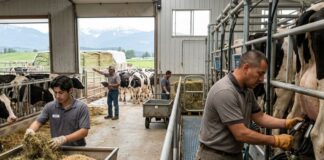 SE SOLICITAN TRABAJADORES/AS DE GRANJA LECHERA (5 VACANTES), CON O SIN EXPERIENCIA. SE OFRECE ALOJAMIENTO Y SALARIO HASTA $ 4176,00 AL MES Trabajadores para granja lechera en canadá farm workers Canadá jobs empleo en Canada empleo en Columbia Británica Empleos Urgentes