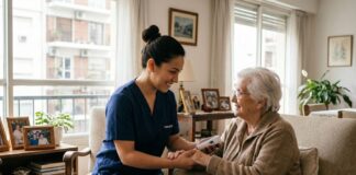 SE BUSCA CUIDADORA (GUARDIAS DÍA POR MEDIO), INCORPORACIÓN INMEDIATA EN EMPRESA DE INTERNACIÓN DOMICILIARIA Cuidadora de adulto mayor en ARgentina Empleo en Buenos AIres caregiver elderlycare home care Argentina jobs Empleos Urgentes