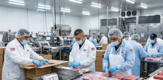 SE SOLICITAN EMPACADORES/AS (CON O SIN EXPERIENCIA) PARA PLANTA PROCESADORA DE CARNE, 2DO TURNO. PAGO $20.50 POR HORA + HORAS EXTRAS Empacadores de carne planta procesadora en Estados Unidos USA jobs packers workers Empleos Urgentes