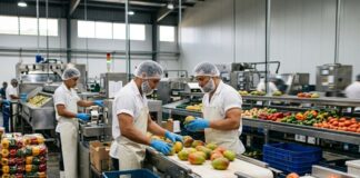 SE SOLICITAN TRABAJADORES DE PRODUCCIÓN (HOMBRES Y MUJERES), PARA PLANTA PROCESADORA DE FRUTAS Y VERDURAS. PAGO $22,57 POR HORA + BENEFICIOS Producción Trabajadores de produccion hombres y mujeres planta de alimentos en Canadá jobs production staff Empleos Urgentes