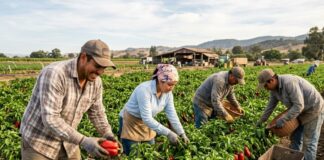 SE SOLICITAN PEONES/AS AGRÍCOLAS CON O SIN EXPERIENCIA (7 VACANTES), TIEMPO COMPLETO. SALARIO $3308,00 POR MES Agricolas en Estados Unidos Trabajadores agricolas en Estados Unidos Empleo en Granjas Farm workers Empleos Urgentes