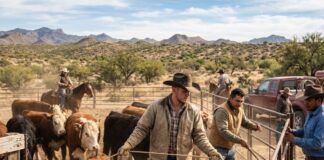 SE BUSCA AYUDANTE DE RANCHO (NO REQUIERE EXPERIENCIA), MANTENIMIENTO Y CUIDADO DE GANADO. PAGO $2726,4 AL MES Ayudante de rancho de ganado en Arizona Estados Unidos Farm workers Rancho en USA jobs Empleos en Estados Unidos Empleos Urgentes