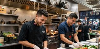 SE NECESITAN 3 AYUDANTES DE COCINA (HOMBRES Y MUJERES) NO REQUIERE EXPERIENCIA, SE ENTRENARÁ. SALARIO $3395 POR MES Ayudantes de cocina en Canadá restaurant staff personal para restaurante en Canadá Empleos Urgentes