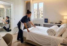 SE NECESITA CAMARERO/A DE PISOS PARA HOTEL (POCA EXPERIENCIA), MEDIA JORNADA. BUEN SALARIO Y BENEFICIOS Camareros de pisos para limpieza de habitaciones de hotel en España hotel staff empleo en Barcelona hotel cleaning spain jobs Empleos Urgentes