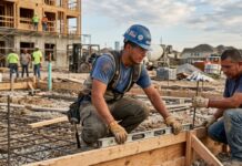 SE BUSCA CARPINTERO/A DE OBRA ARMADOR Y AYUDANTE DE ALBAÑIL PARA SAUBER ARGENTINA EN BARRACAS, CABA (5 AÑOS DE EXPERIENCIA), CONVENIO UOCRA. JORNADA COMPLETA Concreto Construccion en Estados Unidos Obreros de construcción USA jobs construction staff Empleos en Estados Unidos Empleos Urgentes