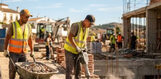 SE SOLICITAN PEONES DE CONSTRUCCIÓN (2 PUESTOS), PARA TRABAJAR EN UN PROYECTO DE OBRA NUEVA. BUEN SALARIO Construcción en España Empleo como peon de construcción en España spain jobs construction staff workers Empleos Urgentes