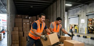 SE SOLICITA DESCARGADORES DE REMOLQUES (3 DÍAS A LA SEMANA), PART TIME. PAGO $350 POR DÍA Descargadores de Remolques en Estados Unidos Empleo de carga y descarga USA jobs warehouse operator
