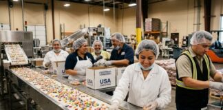 SE SOLICITAN EMPAQUETADORES/AS DE DULCES (SIN ESTUDIOS, NI EXPERIENCIA), 1ER TURNO. BUEN PAGO POR HORA Empaquetadores de dulces fabrica en Estados Unidos USA jobs candy packers workers USA jobs Empleos Urgentes