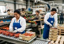 SE BUSCAN 10 ENVASADORES/AS DE FRUTAS Y HORTALIZAS VÍA RANDSTAD EN EL EJIDO, ALMERÍA (1 AÑO DE EXPERIENCIA EN EL SECTOR), CAMPAÑA DE INVIERNO. PAGO DE 9,36 A 9,56 € POR HORA Envasadores en España Empresa del Sector Hortofrutícola en España empleo de envasador en España Packers in Spain Company in the Fruit and Vegetable Sector in Spain Empleos Urgentes