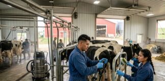 SE SOLICITAN AYUDANTES PARA GRANJA LECHERA (PAREJA O INDIVIDUAL), NO SE REQUIERE EXPERIENCIA PREVIA. BUEN SUELDO Y BENEFICIOS Granja lechera en Estados Unidos farm workers personal para granja lechera USA jobs Empleos Urgentes