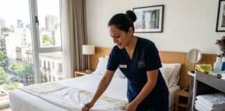 SE NECESITA MUCAMA PARA PRESTIGIOSO HOTEL (LIMPIEZA DE HABITACIONES Y ÁREAS COMUNES), BUENA REMUNERACIÓN. INGRESO INMEDIATO Mucama para limpieza de hotel en Buenos Aires Empleo en Argentina cleaning staff maid hotel in Argentina Empleos Urgentes