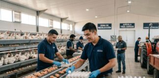 SOLICITAMOS TRABAJADOR/A PARA RECOLECCIÓN DE HUEVOS (GRANJA AVÍCOLA), CON O SIN EXPERIENCIA. SE PROPORCIONA CASA CON SERVICIOS INCLUIDOS, BUEN PAGO SEMANAL Trabajador recolectores de huevos en Granja avicola en Estados Unidos Poultry farm Trabajadores de granja avicola Empleos Urgentes
