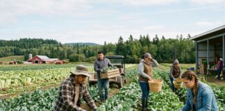 SE SOLICITAN TRABAJADORES AGRÍCOLAS CON O SIN EXPERIENCIA (5 VACANTES). PAGO $18.00 LA HORA, 30 A 40 HORAS SEMANALES Agrícolas en Canadá Empleo como trabajadores agricolas en Canadá farm workers trabajadores en Canadá jobs Empleos Urgentes